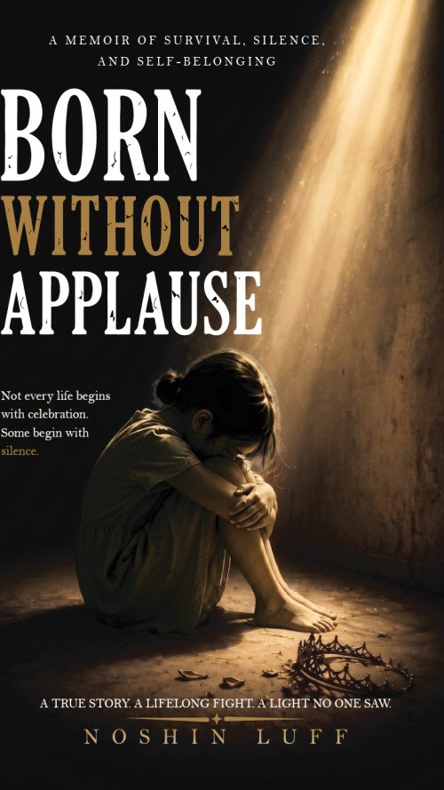 Born Without Applause Cover Born Without Applause – Paperback | A Memoir of Survival, Silence, and Self-Belonging