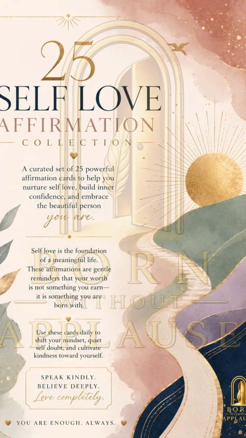 Self love affirmation collection Self-Love Affirmation Cards: 25 Printable Digital Cards