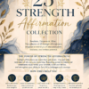Strength affirmation collection Strength Affirmation Cards: 25 Printable Digital Cards
